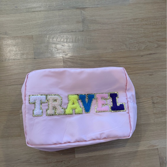 Accessories - Pink Travel Accessory Bag